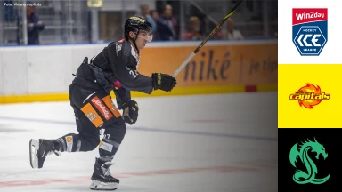 win2day ICE Hockey League: Vienna Capitals vs. Olimpija Ljubljana