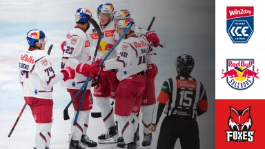 win2day ICE Hockey League: EC Red Bull Salzburg vs. HCB Südtirol Alperia