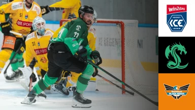 win2day ICE Hockey League: Olimpija Ljubljana vs. Steinbach Black Wings Linz