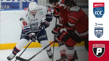 win2day ICE Hockey League: Hydro Fehervar AV19 vs. Pioneers Vorarlberg