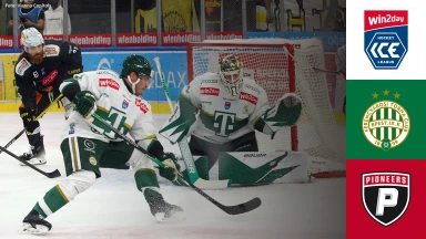 win2day ICE Hockey League: FTC-Telekom Budapest vs. Pioneers Vorarlberg