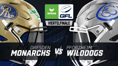 GFL Viertelfinale: Dresden Monarchs vs. Pforzheim Wilddogs