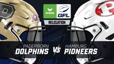 GFL Relegation: Paderborn Dolphins vs. Hamburg Pioneers