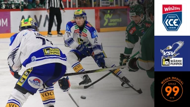 win2day ICE Hockey League: EC iDM Wärmepumpen VSV vs. Moser Medical Graz99ers