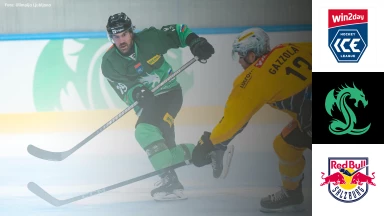 win2day ICE Hockey League: Olimpija Ljubljana vs. EC Red Bull Salzburg
