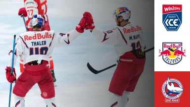 win2day ICE Hockey League: EC Red Bull Salzburg vs. HC TIWAG Innsbruck