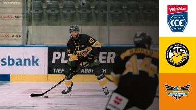 win2day ICE Hockey League: HC Falkensteiner Pustertal vs. Steinbach Black Wings Linz