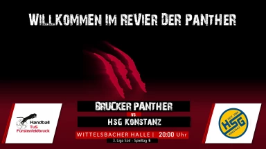 3. Liga: Staffel Süd - TuS Fürstenfeldbruck vs. HSG Konstanz