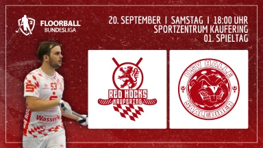 VfL Red Hocks Kaufering vs. USV Halle Saalebiber | 2. Floorball Bundesliga