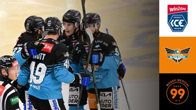 win2day ICE Hockey League: Steinbach Black Wings Linz vs. Moser Medical Graz99ers