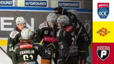 win2day ICE Hockey League: Vienna Capitals vs. Pioneers Vorarlberg