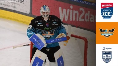 win2day ICE Hockey League: Steinbach Black Wings Linz vs. Hydro Fehervar AV 19
