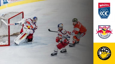win2day ICE Hockey League: EC Red Bull Salzburg vs. HC Falkensteiner Pustertal Wölfe