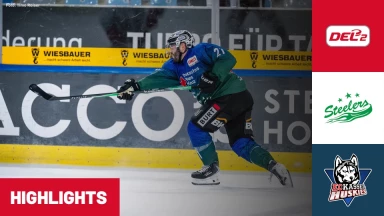 DEL2: Bietigheim Steelers vs. EC Kassel Huskies | Highlights