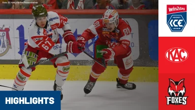 win2day ICE Hockey League: EC-KAC vs. HCB Südtirol Alperia | Highlights