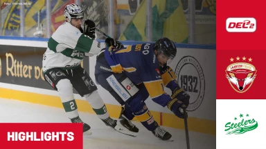 DEL2: Lausitzer Füchse vs. Bietigheim Steelers | Highlights