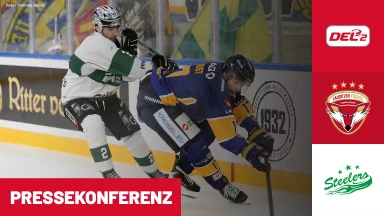 DEL2: Lausitzer Füchse vs. Bietigheim Steelers I Pressekonferenz