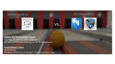Ba-Wü Liga Frauen SG Athena/PTSV Jahn FR - KV Neulußheim