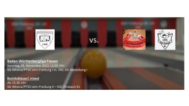Ba-Wü Liga Frauen SG Athena/PTSV Jahn FR - DKC Alt Heidelberg