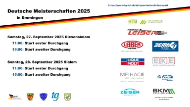 Deutsche Meisterschaften im Inline Alpin Slalom