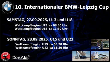 10. Int. BMW-Leipzig Cup U13/U18 Matte 3