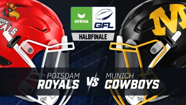 GFL Halbfinale: Potsdam Royals vs. Munich Cowboys