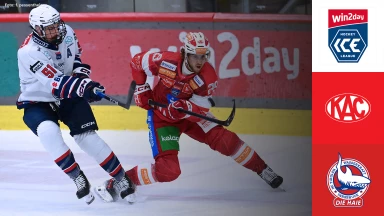 win2day ICE Hockey League: EC-KAC vs. HC TIWAG Innsbruck
