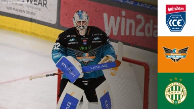 win2day ICE Hockey League: Steinbach Black Wings Linz vs. FTC-Telekom
