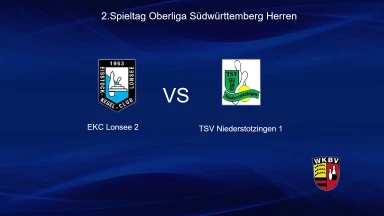 2.Spieltag Oberliga Südwürttemberg Herren