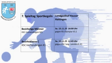 KSC Immendingen Männer1 + Gemischt1