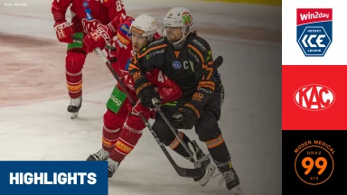 win2day ICE Hockey League: EC-KAC vs. Moser Medical Graz99ers | Highlights