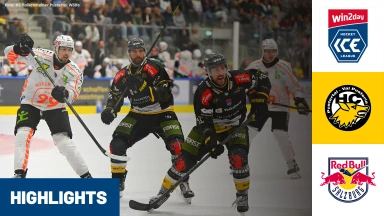 win2day ICE Hockey League: HC Falkensteiner Pustertal vs. EC Red Bull Salzburg | Highlights