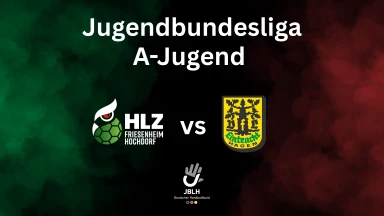JBLH mA 1. Liga Süd: HLZ Friesenheim-Hochdorf vs. VfL Eintracht Hagen