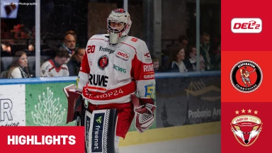 DEL2: Eispiraten Crimmitschau vs. Lausitzer Füchse | Highlights