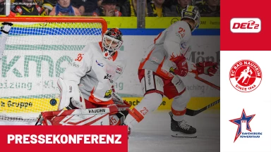 DEL2: EC Bad Nauheim vs. Ravensburg Towerstars I Pressekonferenz