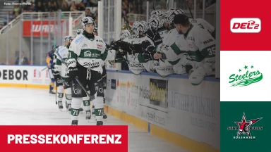 DEL2: Bietigheim Steelers vs. Starbulls Rosenheim I Pressekonferenz