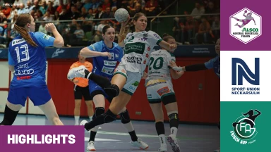 Highlights: Sport-Union Neckarsulm vs. FRISCH AUF Göppingen - Pokal Derby bis zum Ende spannend