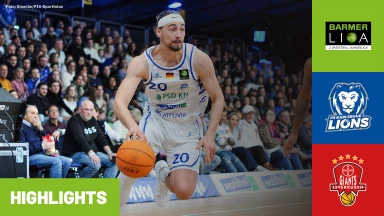 ProA: PS Karlsruhe Lions vs. Bayer Giants Leverkusen | Highlights