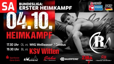 RINGEN 2.Bundesliga Nord RSV Greiz vs. KSV Witten 07