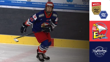 European Women`s Hockey League: EVB Eagles South Tyrol vs. KSV Highlanders