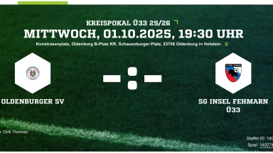 SG Insel Fehmarn Ü33 vs. Oldenburger SV