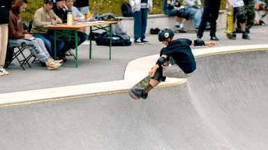 Die zukünftigen Stars zeigen bei den World Rookie Skateboard Finals ihr Können