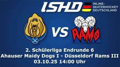 🎥Ahauser Maidy Dogs I - Düsseldorf Rams III - 2. Schülerliga Endrunde 6 🏒🔥