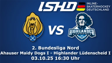 🎥Ahauser Maidy Dogs I - Highlander Lüdenscheid I - 2. Bundesliga Nord 🏒🔥