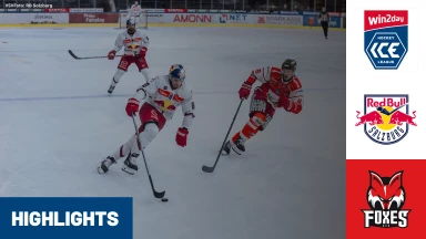 win2day ICE Hockey League: EC Red Bull Salzburg vs. HCB Südtirol Alperia I Highlights