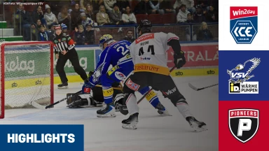 win2day ICE Hockey League: EC iDM Wärmepumpen VSV vs. Pioneers Vorarlberg I Highlights
