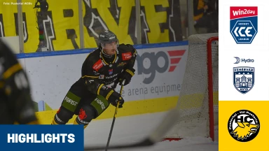 win2day ICE Hockey League: Hydro Fehervar AV19 vs. HC Falkensteiner Pustertal Wölfe I Highlights