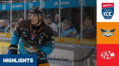 win2day ICE Hockey League: Steinbach Black Wings Linz vs. EC-KAC I Highlights