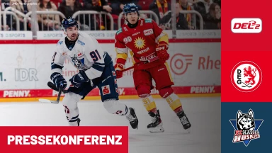 DEL2: Düsseldorfer EG vs. EC Kassel Huskies | Pressekonferenz