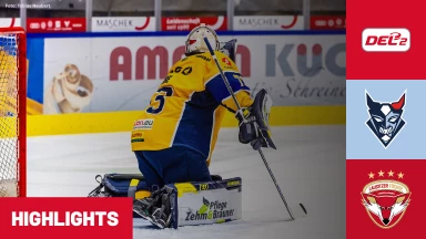 DEL2: Blue Devils Weiden vs. Lausitzer Füchse | Highlights